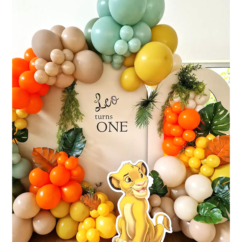 Zestaw girlandy balonowej z mo – Baby Nursery Jungle Theme recenzja i cena