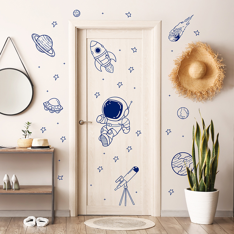 Naklejka ścienna Cartoon Unive – Baby Nursery Wall Mural recenzja i cena