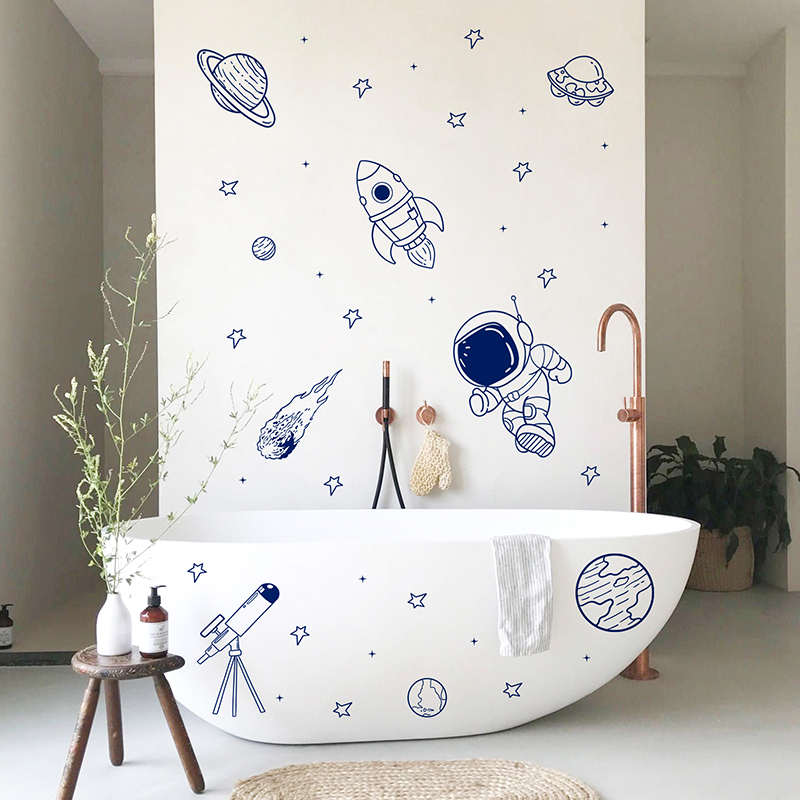 Naklejka ścienna Cartoon Unive – Baby Nursery Wall Mural recenzja i cena