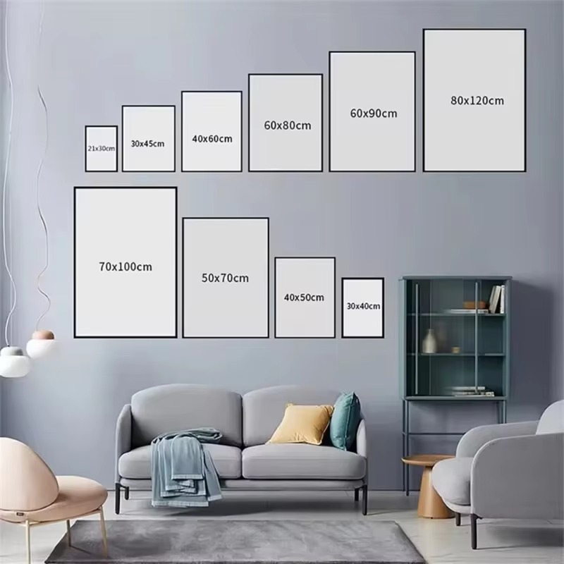 1 szt. bezramowy plakat z zaba – Baby Nursery Posters recenzja i cena