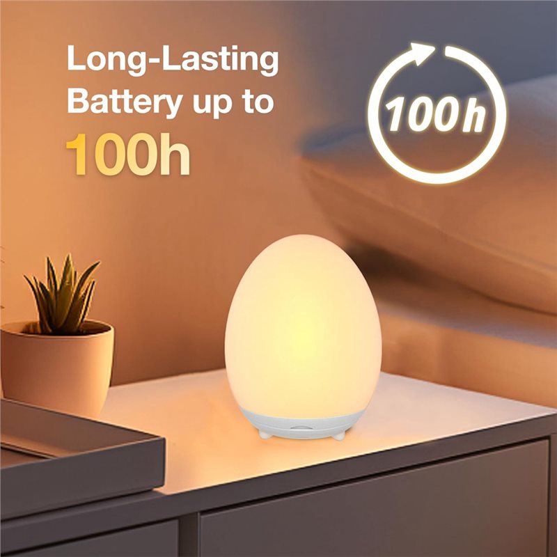 ABMR-Egg Light Lampka nocna dl – Baby Nursery Hours recenzja i cena