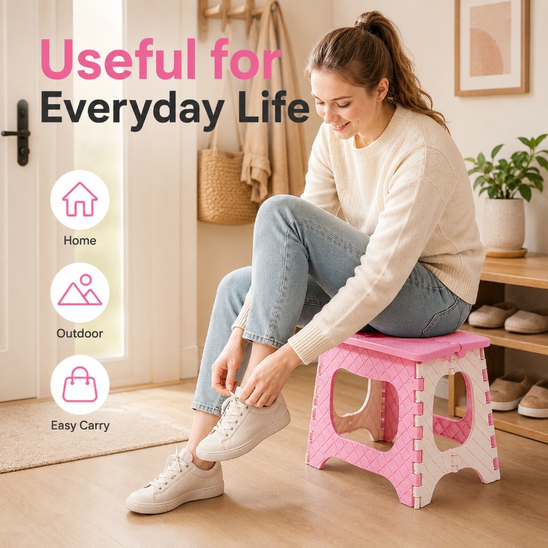 Przenośny składany stołek z po – Baby Nursery Chair recenzja i cena
