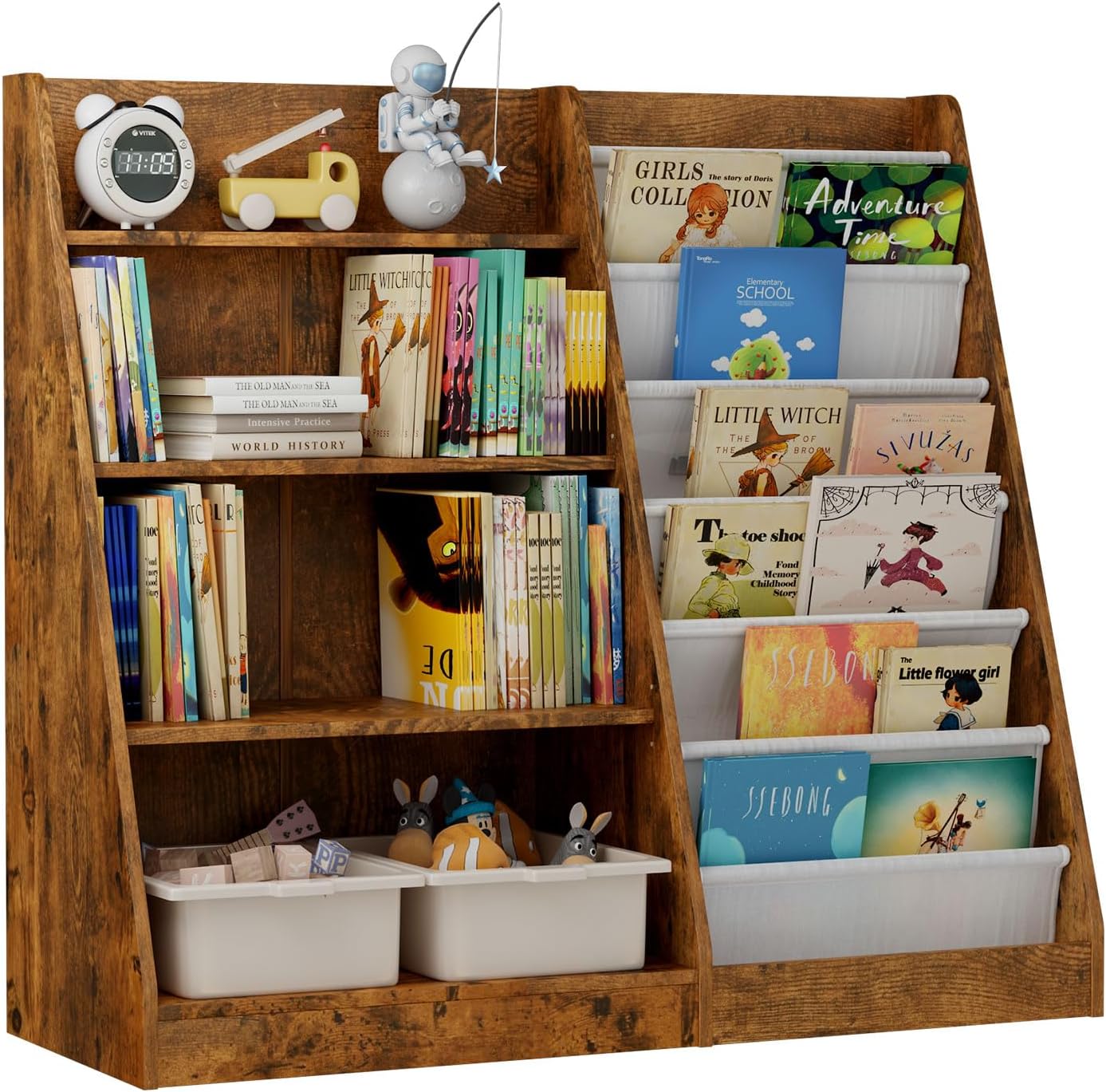 HedoAjim Regał na Książki dla  – Baby Nursery Bookcase recenzja i cena