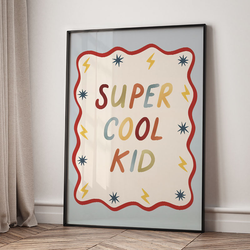 Zabawne Kreskówkowe Super Fajn – Baby Nursery Paintings recenzja i cena